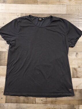 Hugo Boss T-Shirt Men’s XXXL Black‎ Minimalist Cotton Portugal